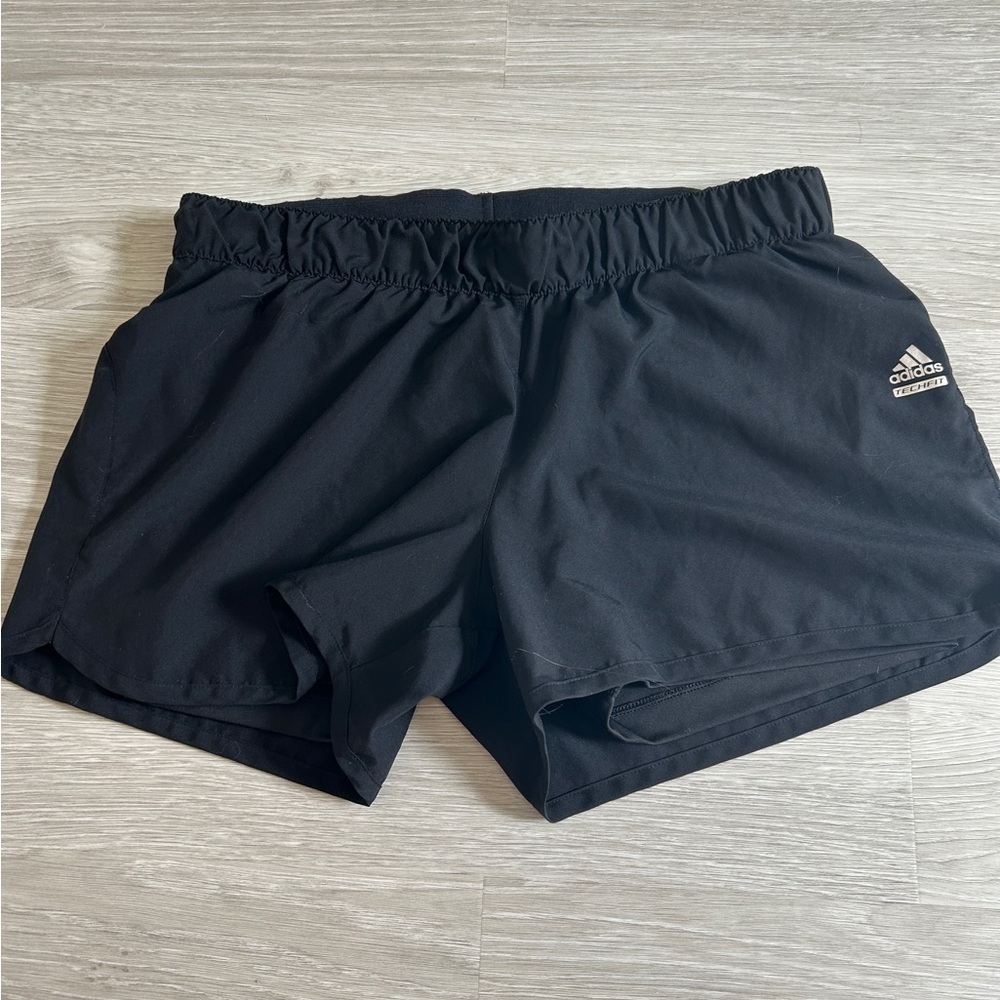 Adidas Women's Black TechFit Athletic Short - Small